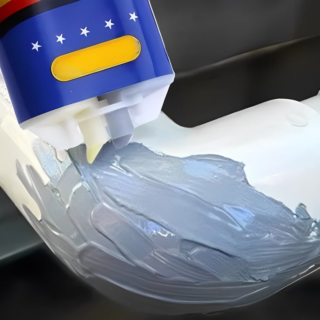 Profesjonell metall reparasjonslim - høytemperatur epoxy for metall, keramikk og plast Skanto