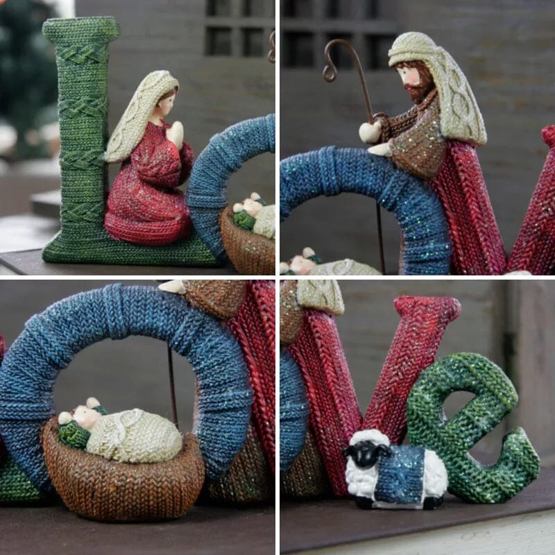 Skanto | Håndverksfamilie Julefigur