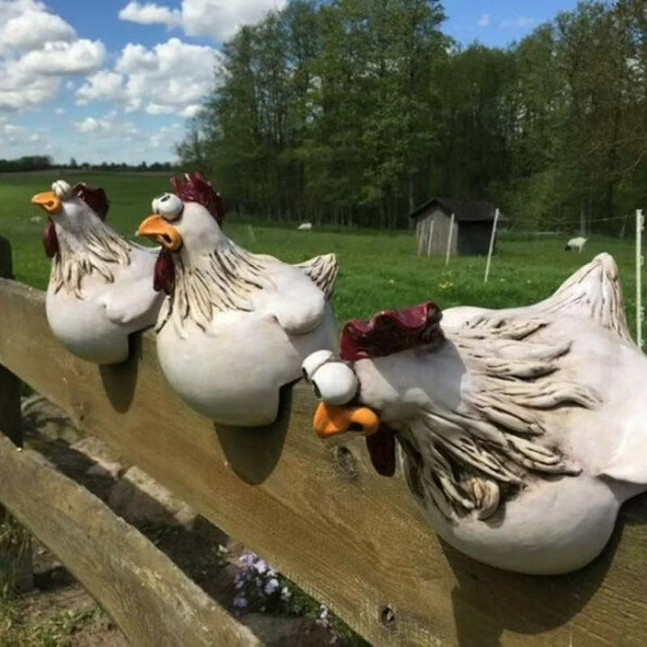Skanto | Big Eye Hen Harpiks Håndverk