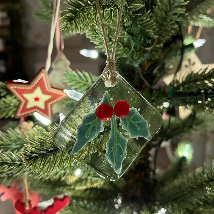 Skanto | Eksklusiv Juletrepynt i Smeltet Glass – Håndlaget Ornament