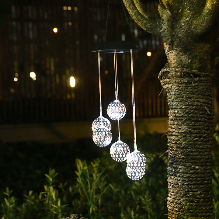 Skanto | Solar Wind Chime Utendørs Lys