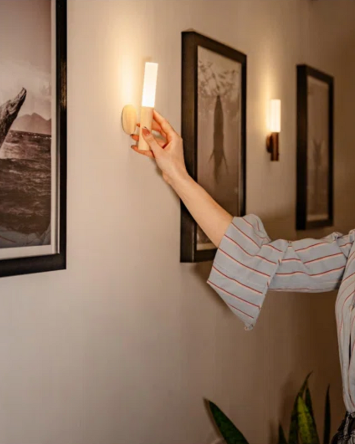 Skanto | Trådløs Tre Veggmontert Vegglampe