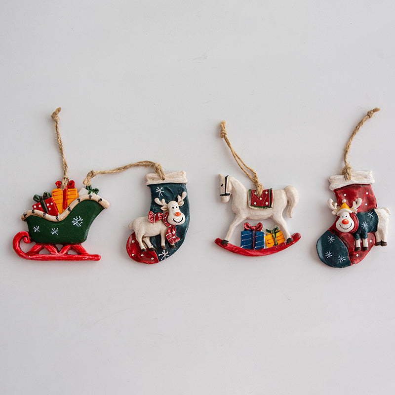 Skanto | Juletrær Henge Harpiks Ornament Pendel