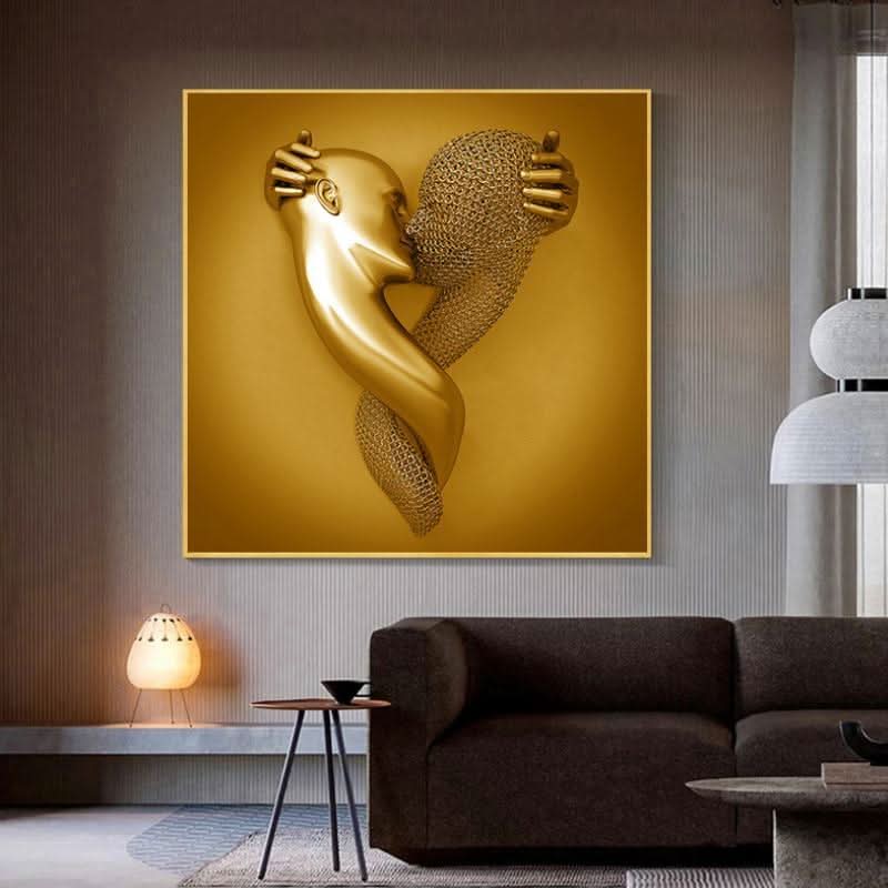 Skanto | Veggkunstmaleri med kjærestehjerte og 3D-effekt