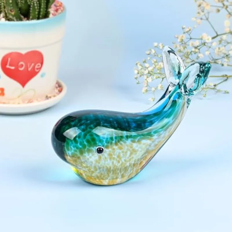 Skanto | Fascinerende Luminous Whale Glass Crafts