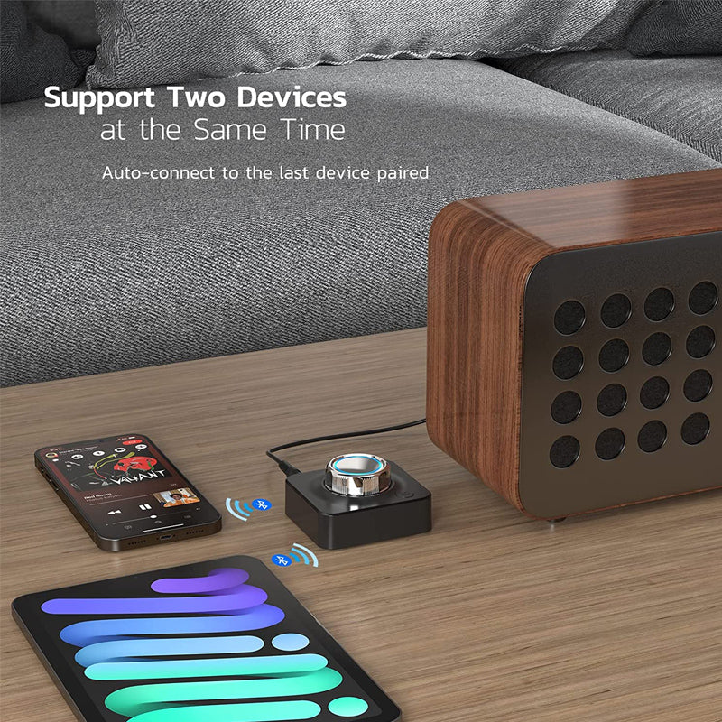 Bluetooth 5.0 Audio RCA Mottaker | Skanto