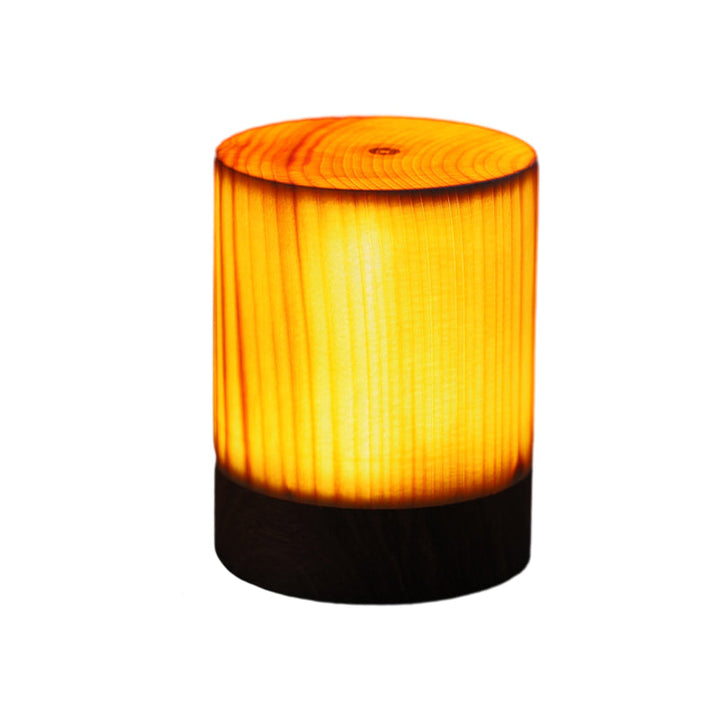Trådløs LED-Tae-lampe med berøringskontroll | Oppladbart batteri | Tresjaring-design | Justerbar lysstyrke