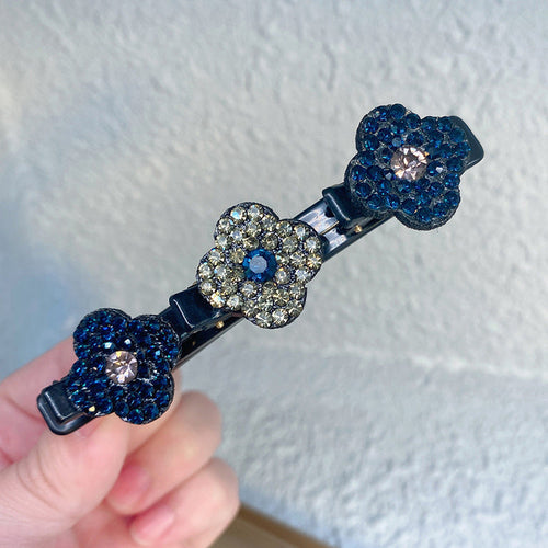 Skanto | Tre Blomster Side Hårklemme