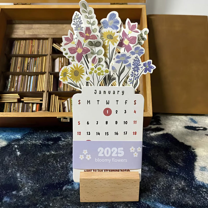 Skanto | 2025 Bloomy Flowers Bordkalender
