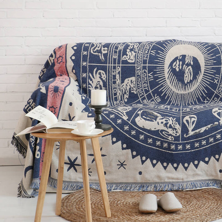Bohemske strikkede kaster for sofasmykke | Skanto