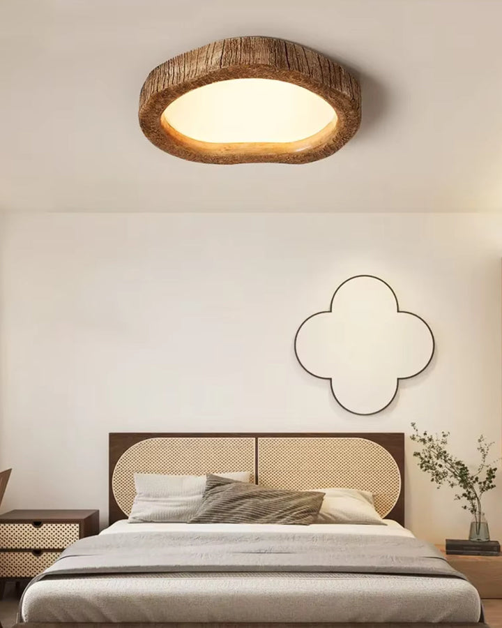 Skanto | Minimalistisk tre tripods lampe i japandi stil med glødeffekt