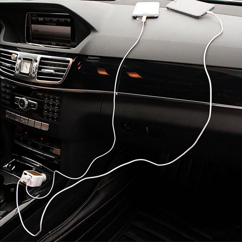 Ciaovie biladapter Multi med uttrekkbar ladekabel | Skanto