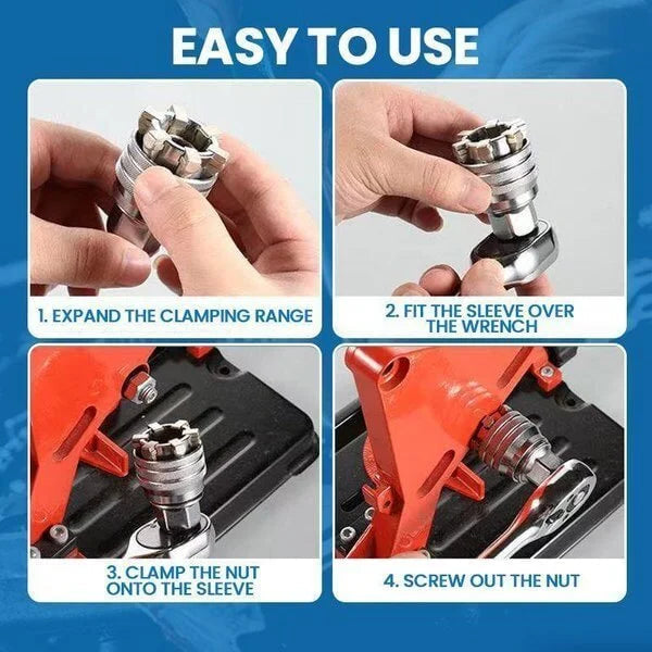 Skanto | Elektrisk Drill Magisk Sleeve Converter