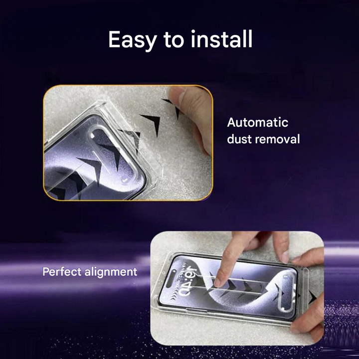 Skanto | iShield Personvern – 3-i-1 Personvern Glassfilm for iPhone