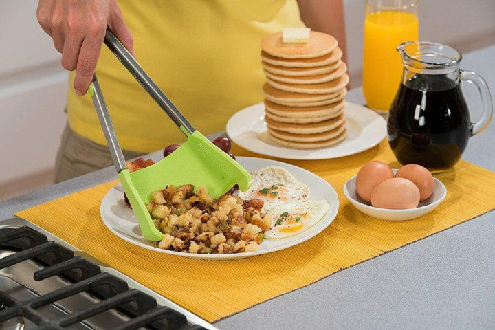 Spato - 2 i 1 Non-Stick Spatel-Tang | Skanto