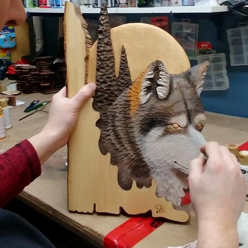 Veggsdekorasjon Artcraft dyreskulptur | Skanto