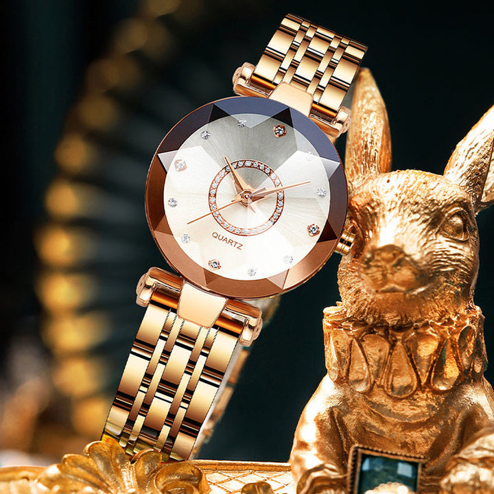 Skanto | Starry Diamond Dial Damen Vanntett Klokke