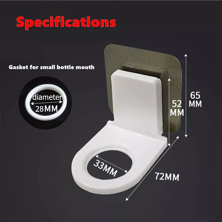 Shampoo & Sanitizer Adhesive Sticky Holder Skanto