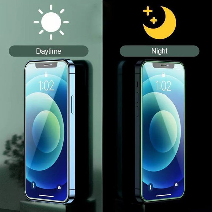 Skanto | Luminous Glowing Herdet Glasskjermbeskytter for iPhone