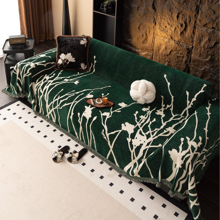 Skanto | Twilight Branches Chenille Sofa Cover