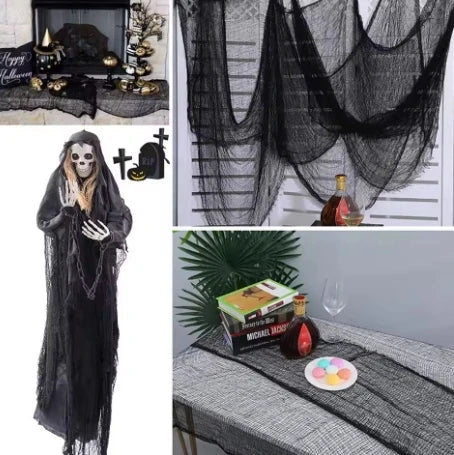 Skanto | Skummelt Tøy Halloween Dekor Draperi