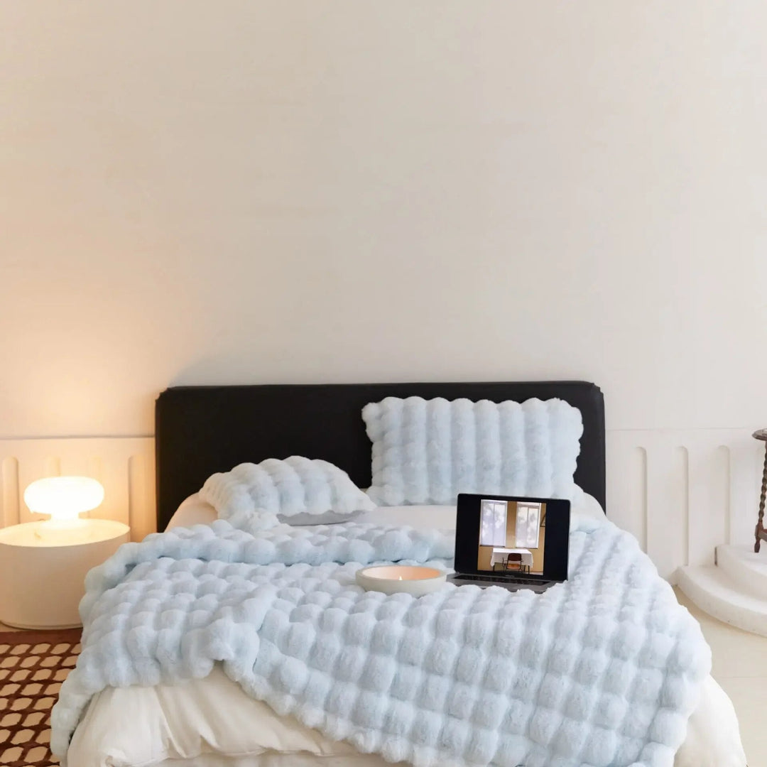 Skanto | SnugWrap | Luksuriøs Pluss Blanket for Ultimate Varme & Komfort