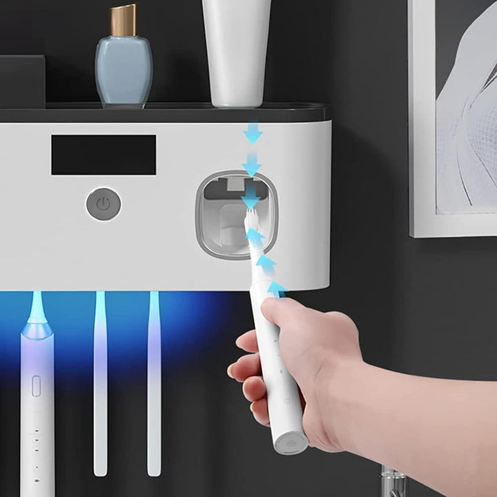 Skanto | Smart Tannbørsteholder for Bad med UV Sterilisator