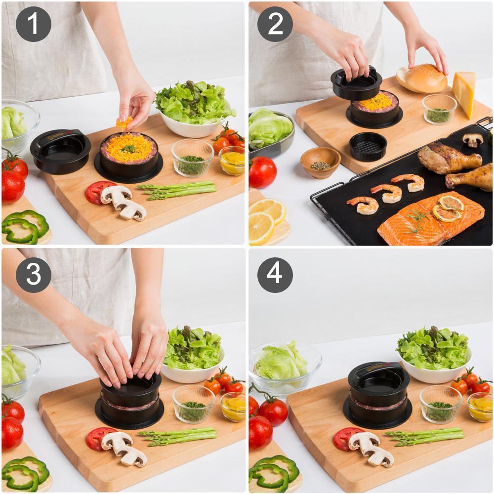 Skanto | Hirundo 1-2-3 Burger Presse Patty Maker