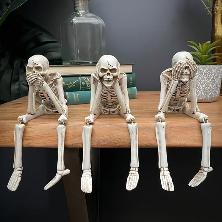Skanto | Ond Halloween Skalle Ornamenter