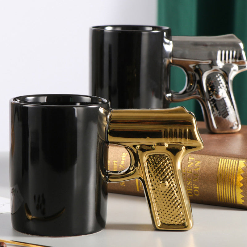 Pistol Grip Mug | Skanto