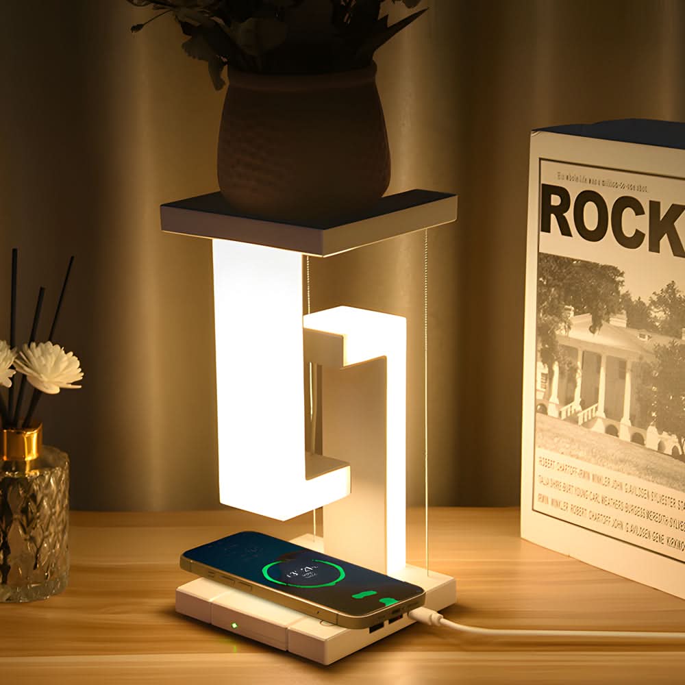 Skanto | Flytende LED Bordlampe med Trådløs Lading