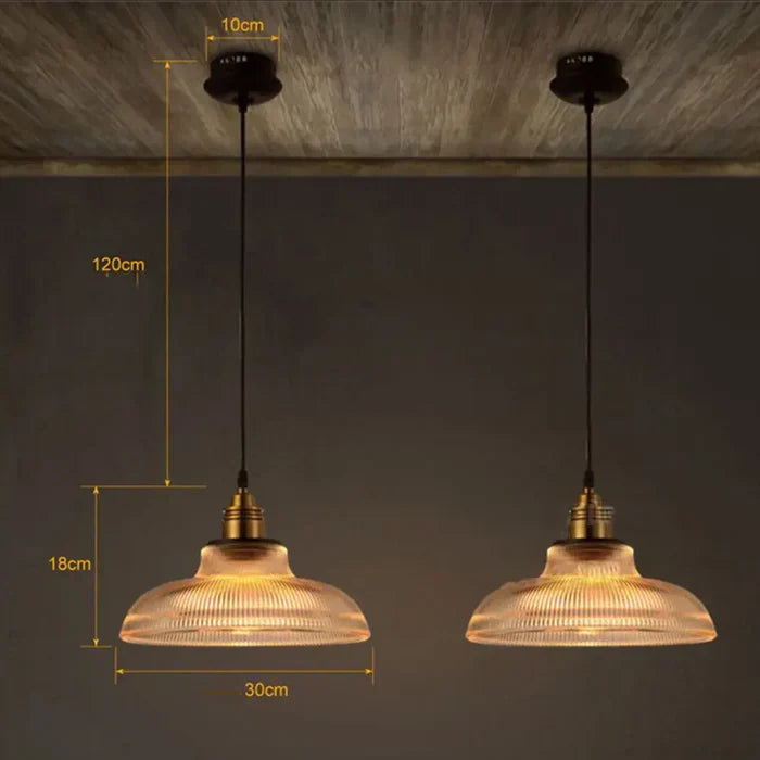 Glass Pendant Lamp - CrystalLoom | Skanto