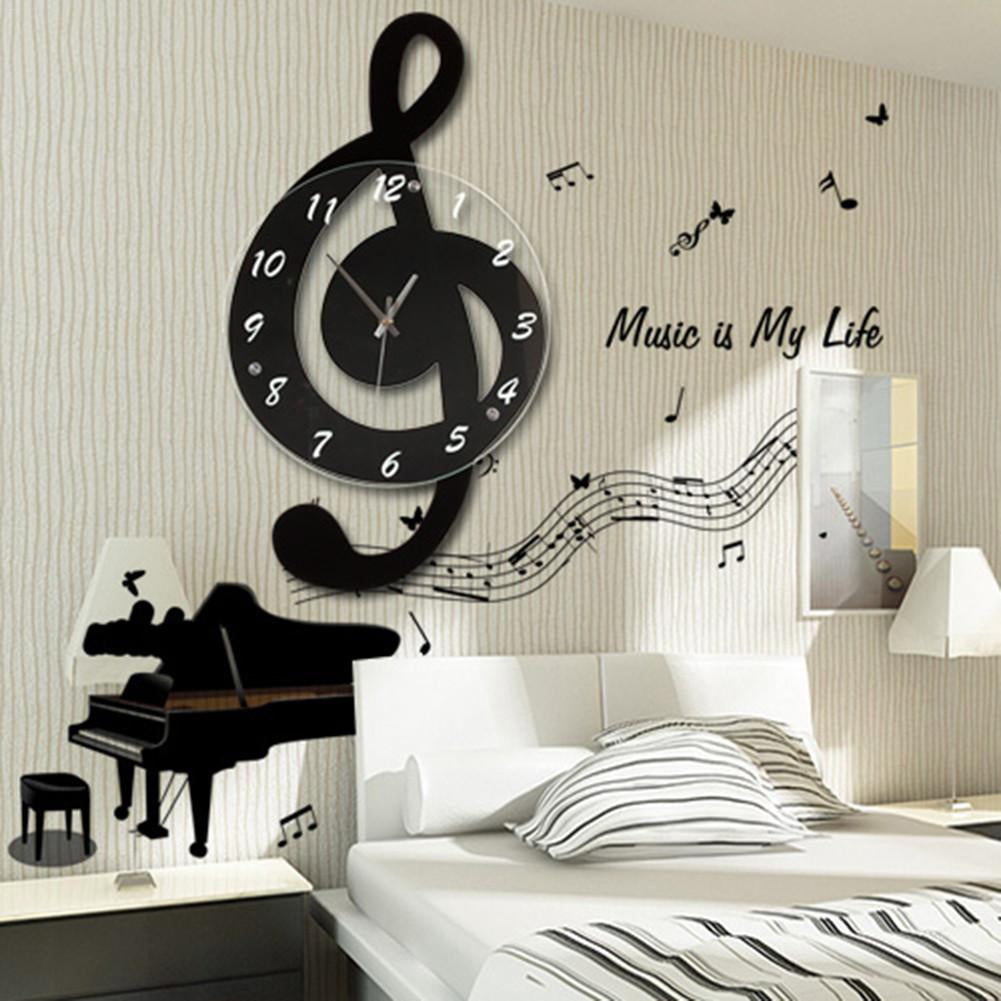 Skanto | TuneClock - G-Clef Musikk Vegg Ur