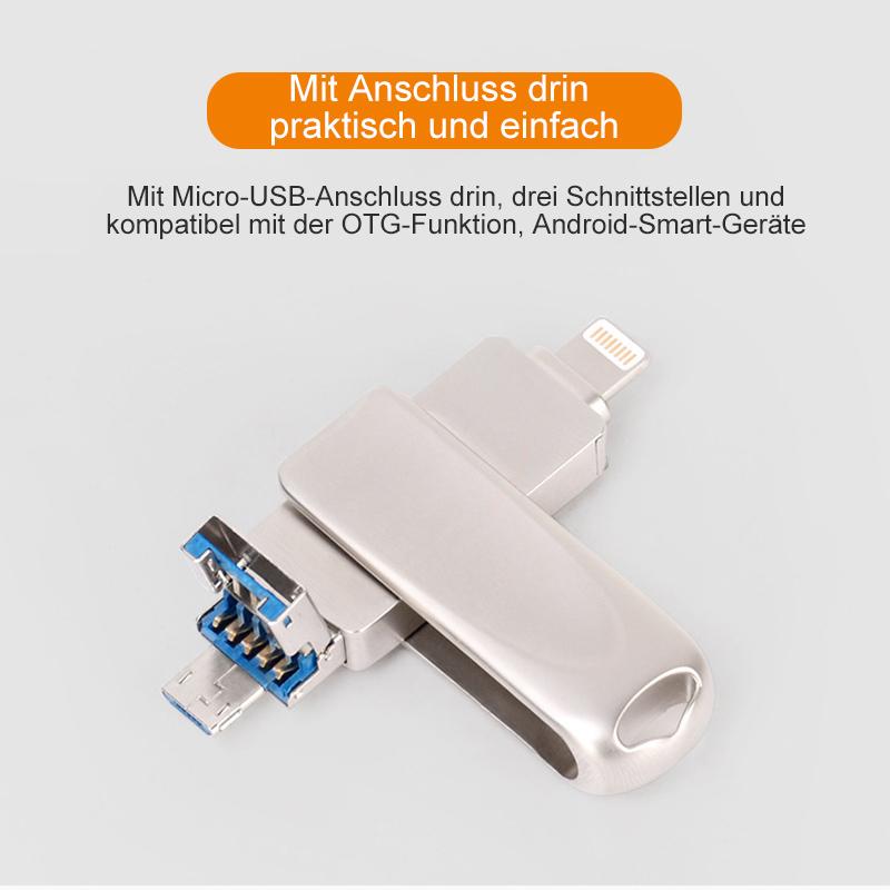 Skanto | 3-I-1 Mobil USB Minnepin