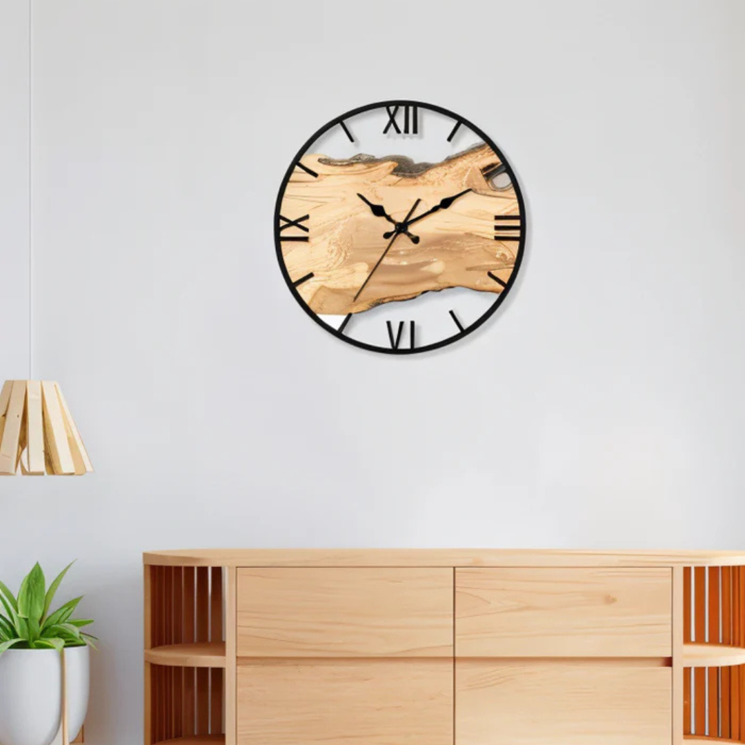 Skanto | Moderne Veggklokke i Minimalistisk Stil Hoopie
