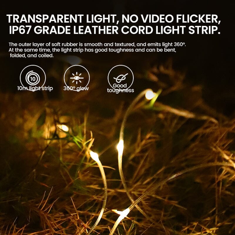 Skanto | Utendørs vanntette bærbare lagrings fairy lights