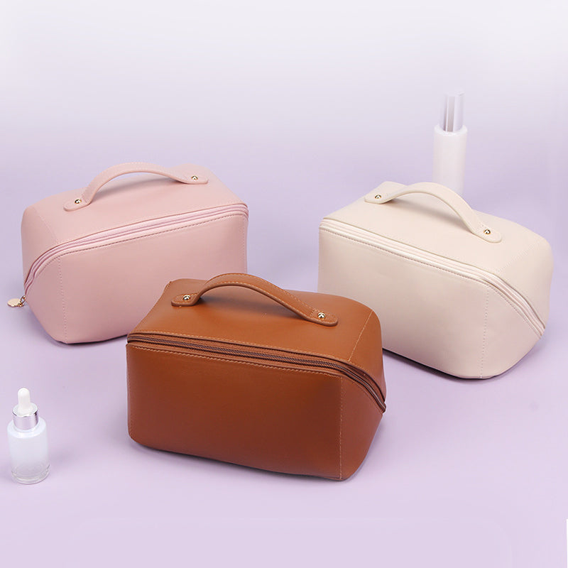 Skanto | PU Bærbar Reisedaglig Kosmetikkoppbevaringsveske