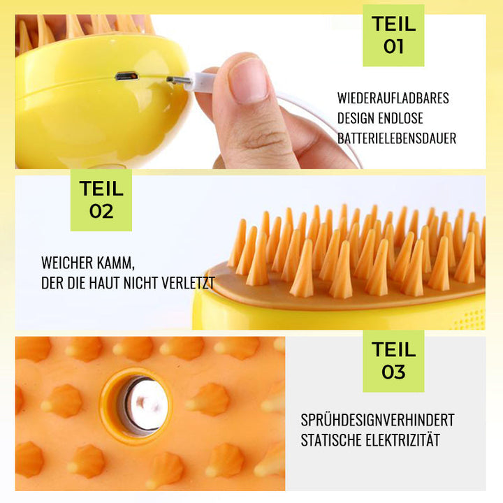 Pet spray massage comb | Skanto