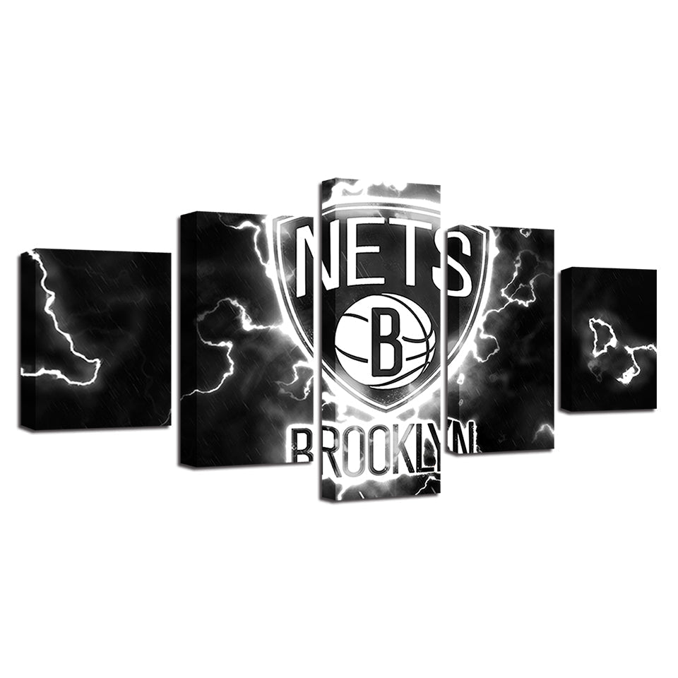Voltaic Brooklyn Nets 5-delt lerretsbilde