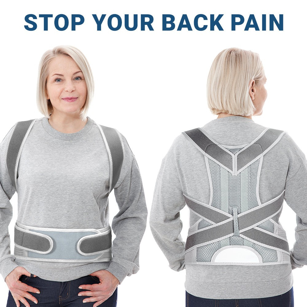 Skanto | Haltungs Korrigerende Ryggstøtte – Justerbart Lumbalstøtte Belte for Ryggsmerte Lindring & Ryggsøyle Justering | Unisex UK
