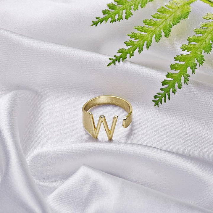 Skanto | Initial A-Z Bokstav Ring