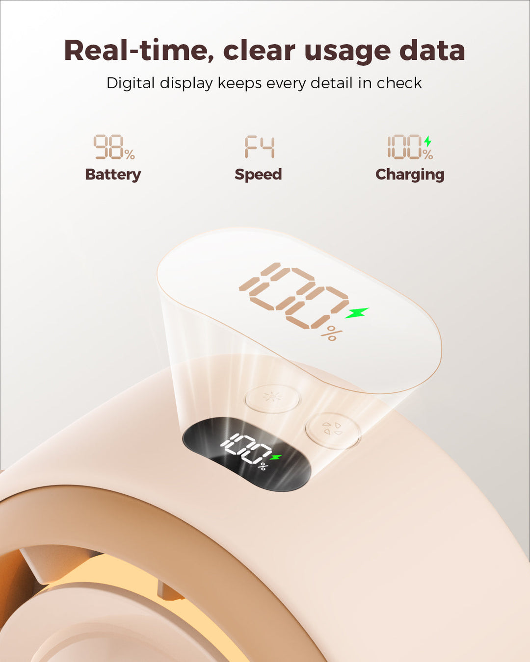 Babyvognvifte - 4000mAh oppladbar 4-hastighet | Skanto