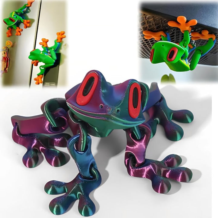 Skanto | 3D trykt magnetisk frosk leketøy
