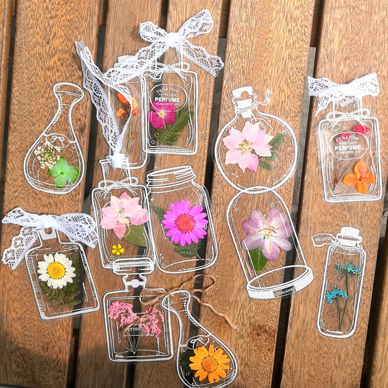 Skanto | Tørkede Blomster Bokmerke Sett