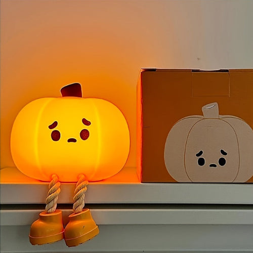 Skanto | LED nattlys i form av et gresskar, USB oppladbart
