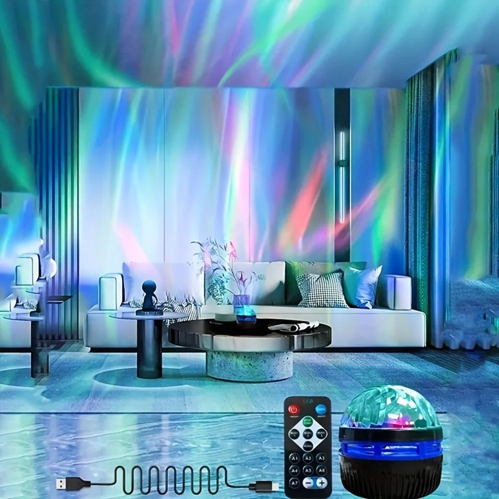 AuroraLight Nordlys Prosjektor Bordlampe Skanto