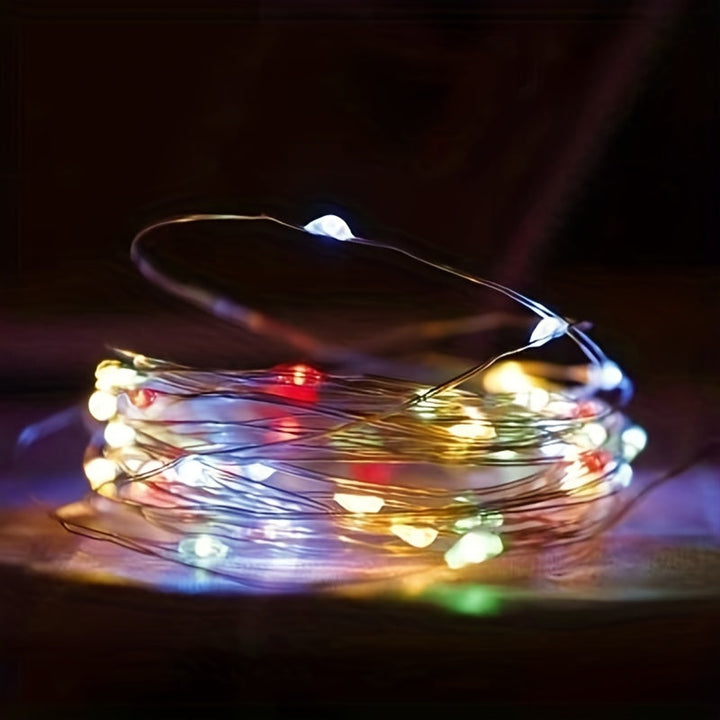 Skanto | Fairy Lights Batteridrevet Kobbertråd Lyskjede