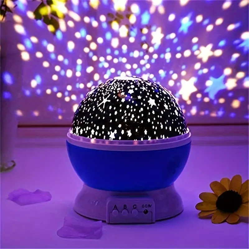 Skanto | Stjernehimlen Nattlampe for Barn – Magisk LED Projektor med Fargeendring