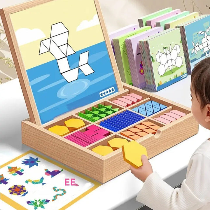 Skanto | PlayMagix – Fremme kreativitet og kognitive ferdigheter med magnetiske trebyggesteiner