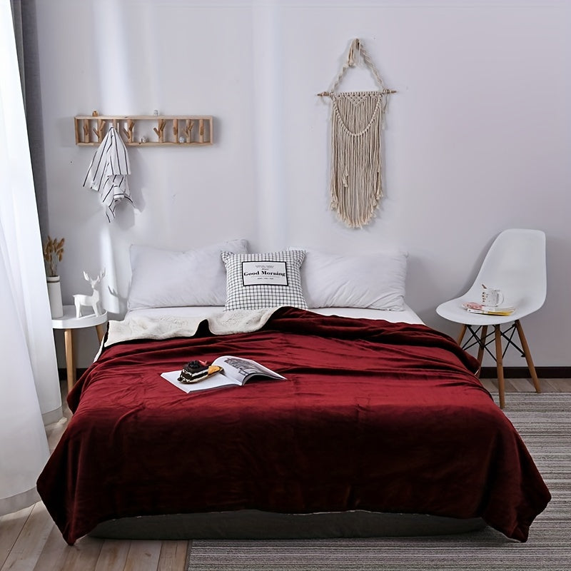 LuxeFlannel – Dobbelt-sidig Sherpa Teppe for Ultimat Komfort Skanto
